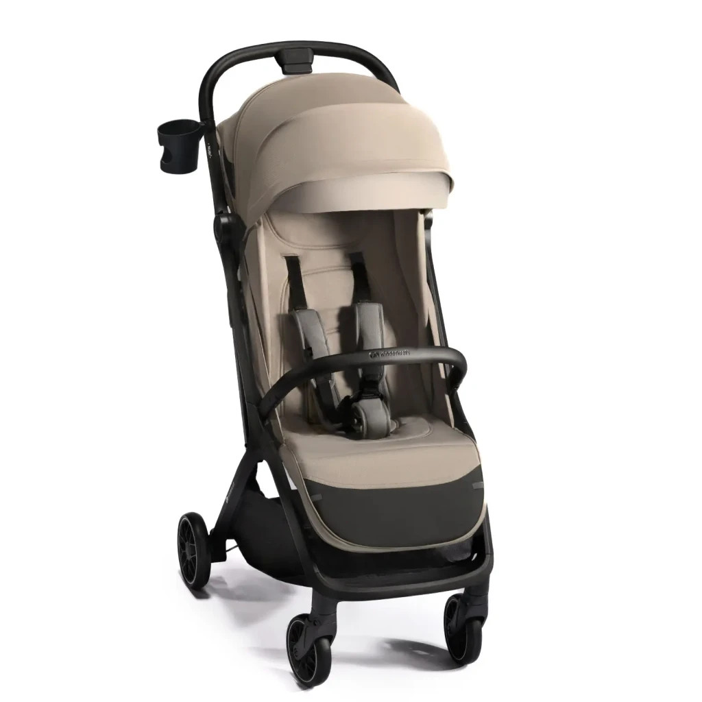 Коляска Kinderkraft Nubi 2 Sand Beige (KSNUBI02BEG0000) (5902533922093) - зображення 1