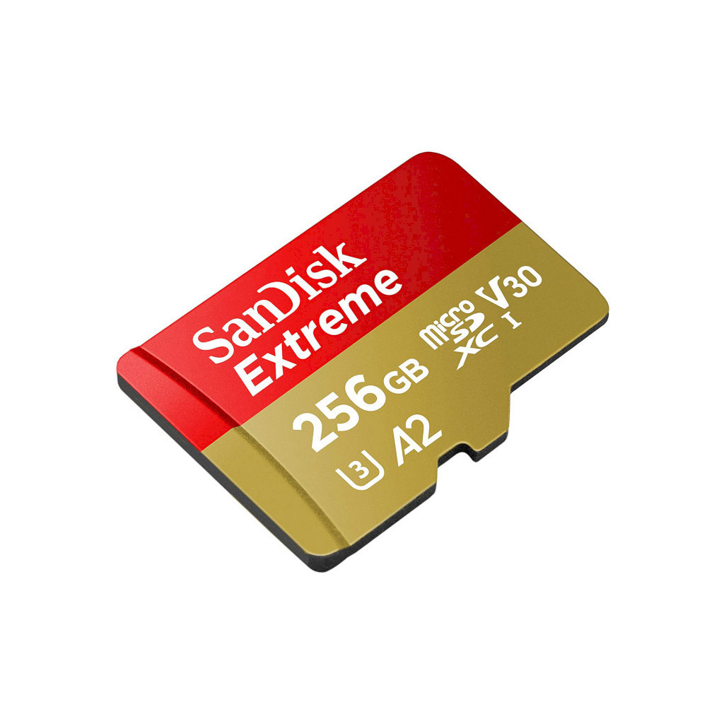 Карта пам'яті SanDisk 256GB microSD class 10 UHS-I U3 V30 Extreme (SDSQXA1-256G-GN6MN) - зображення 2