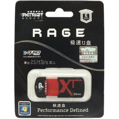 USB флеш накопичувач Patriot 32GB XT Rage Quad Channel USB 2.0 (PEF32GRUSB) - зображення 9
