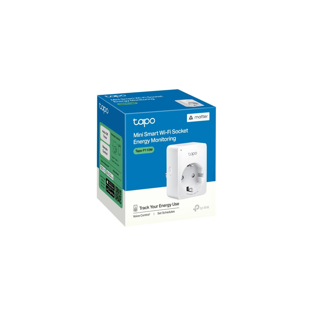 Розумна розетка TP-Link Tapo P110M N300 BT 16A (TAPO-P110M) - изображение 10