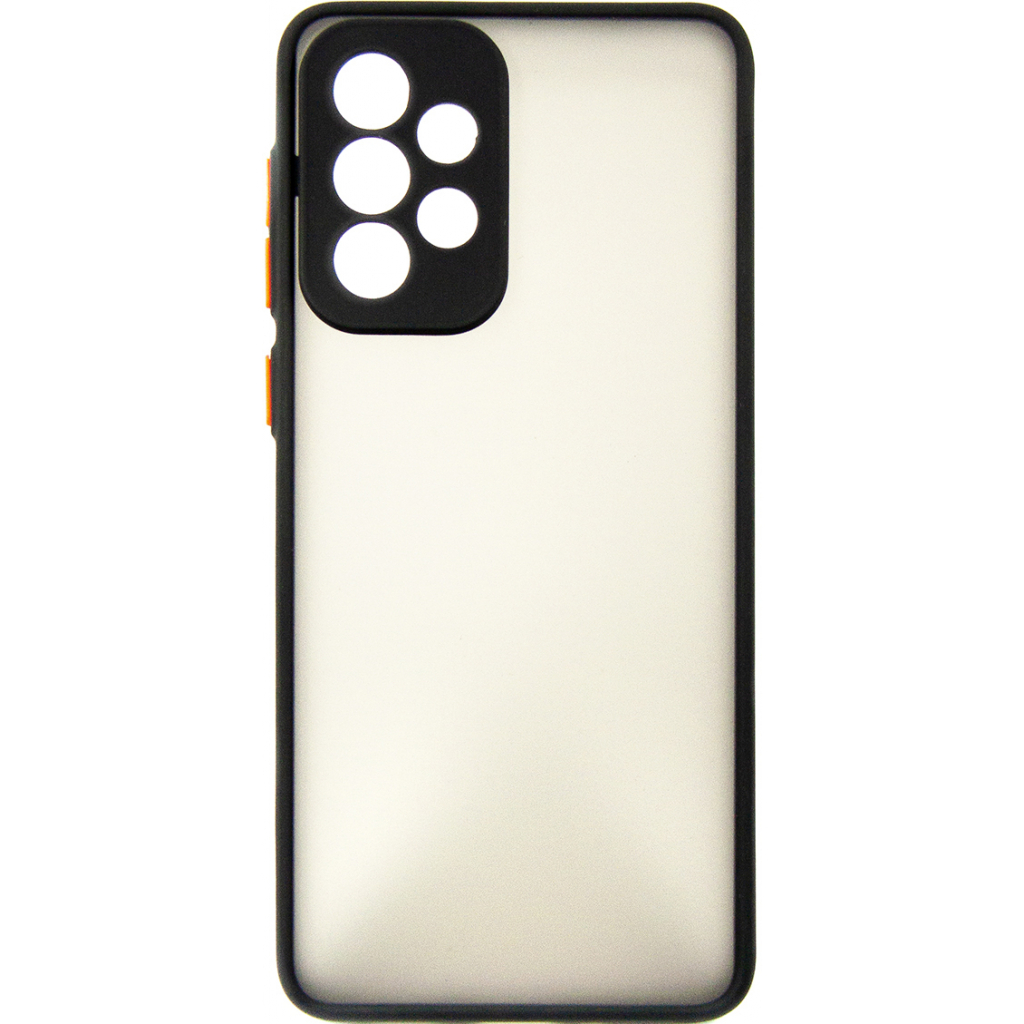 Чохол до мобільного телефона Dengos Matte Samsung Galaxy A33 (black) (DG-TPU-MATT-98) - зображення 1