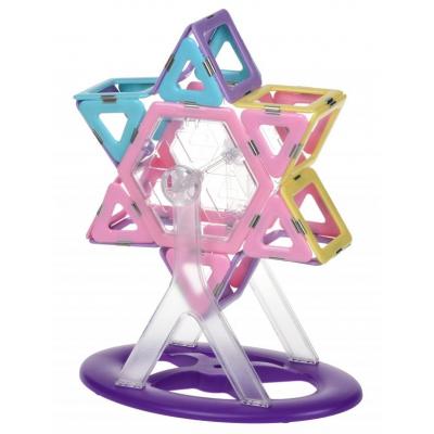 Конструктор Magplayer магнітний набір бокс 121 ел. (MPT2-121) - зображення 5