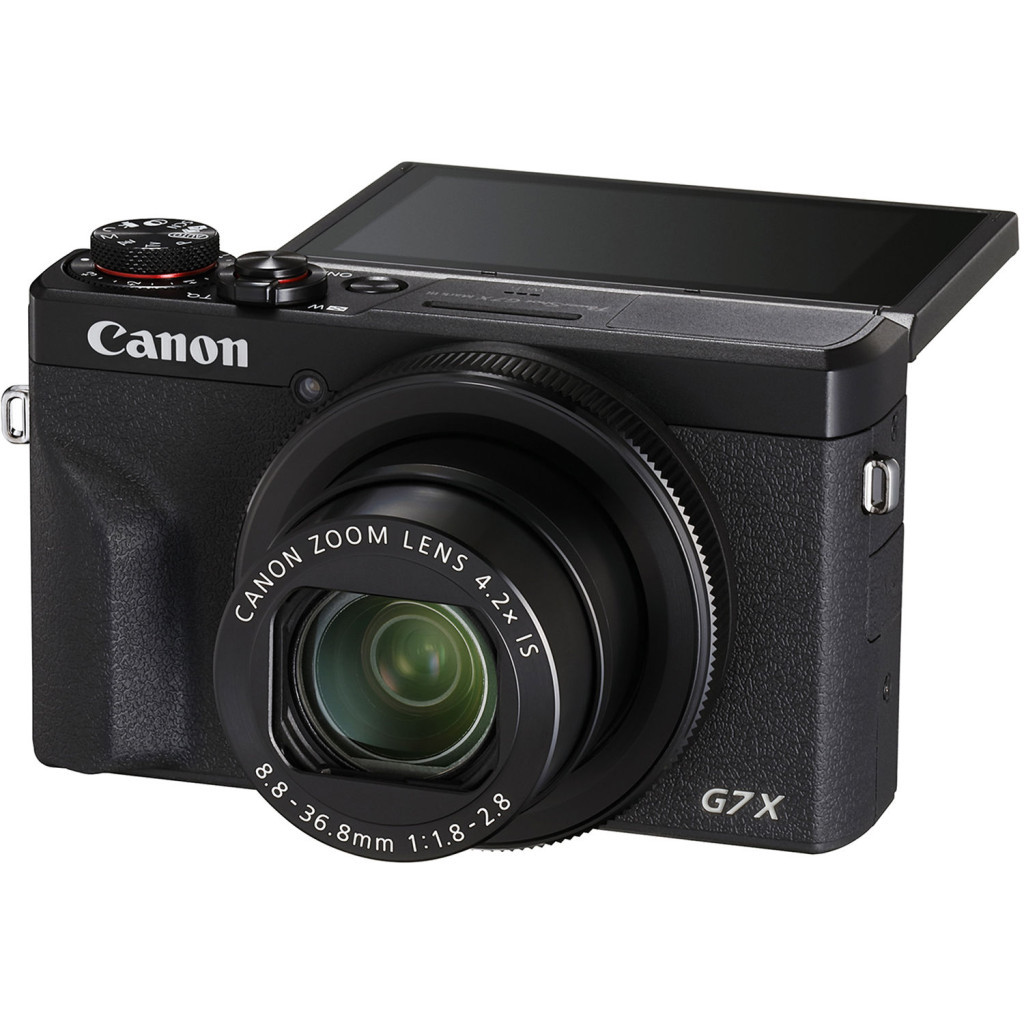 Цифровий фотоапарат Canon Powershot G7 X Mark III Black VLogger (3637C029) - зображення 8