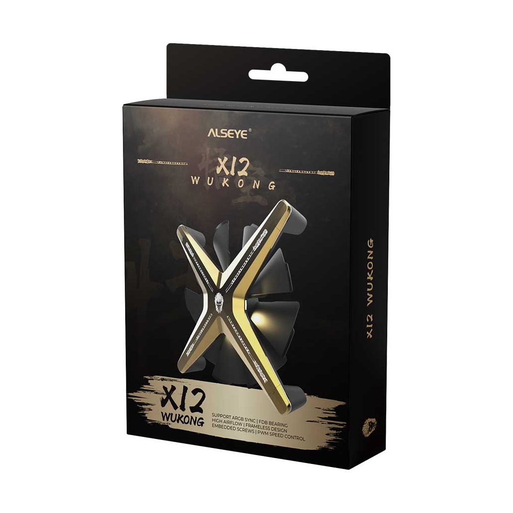 Кулер до корпусу Alseye X12 (Black WK Push) (AS.04.03.0032) - зображення 7