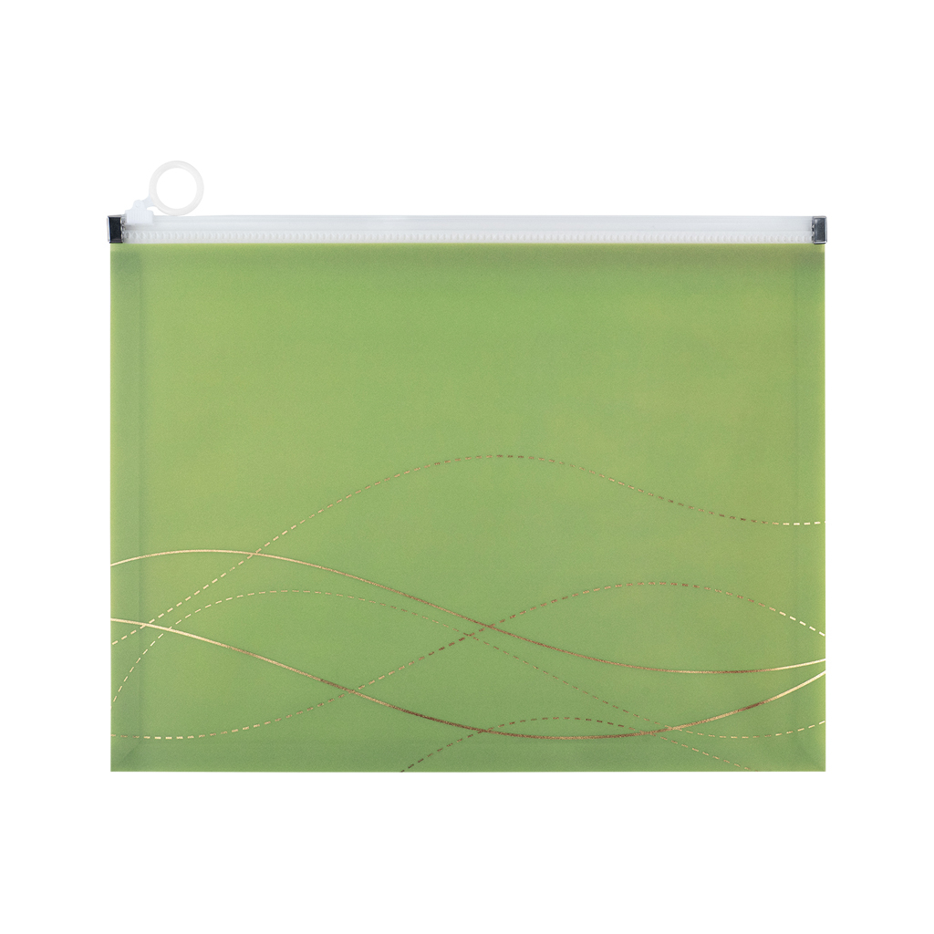 Папка на блискавці Axent zip-lock А4 Waves-3 (1497-42-A) - зображення 1
