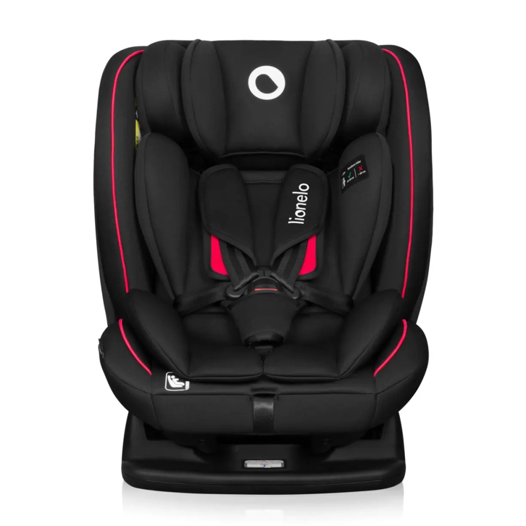 Автокрісло Lionelo Aart I-Size Black Carbon Red (LO-AART I-SIZE BLACK CARBON RED) - зображення 3