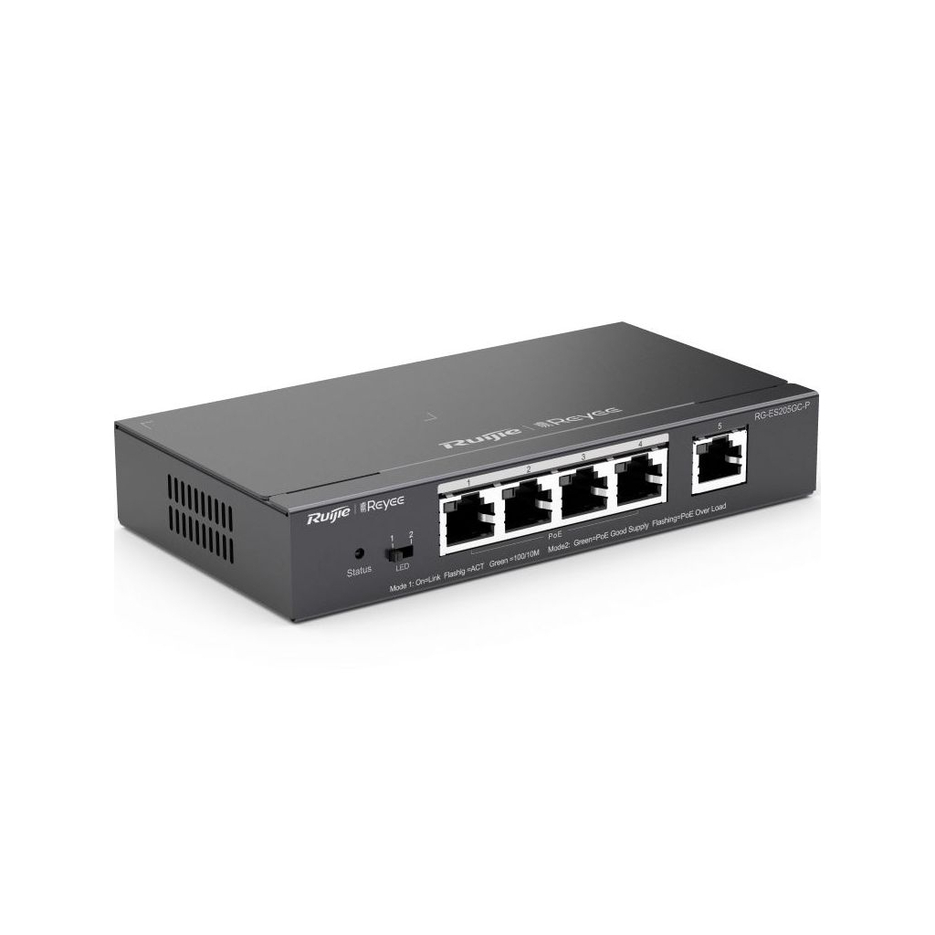Комутатор мережевий Ruijie Networks RG-ES205GC-P - зображення 2