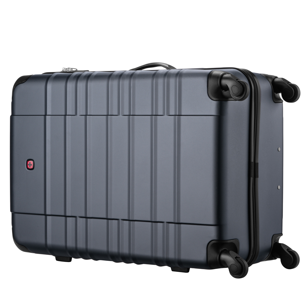 Валіза Wenger Amplar, велика, пластик, 4 колеса, синя (653141) - зображення 7