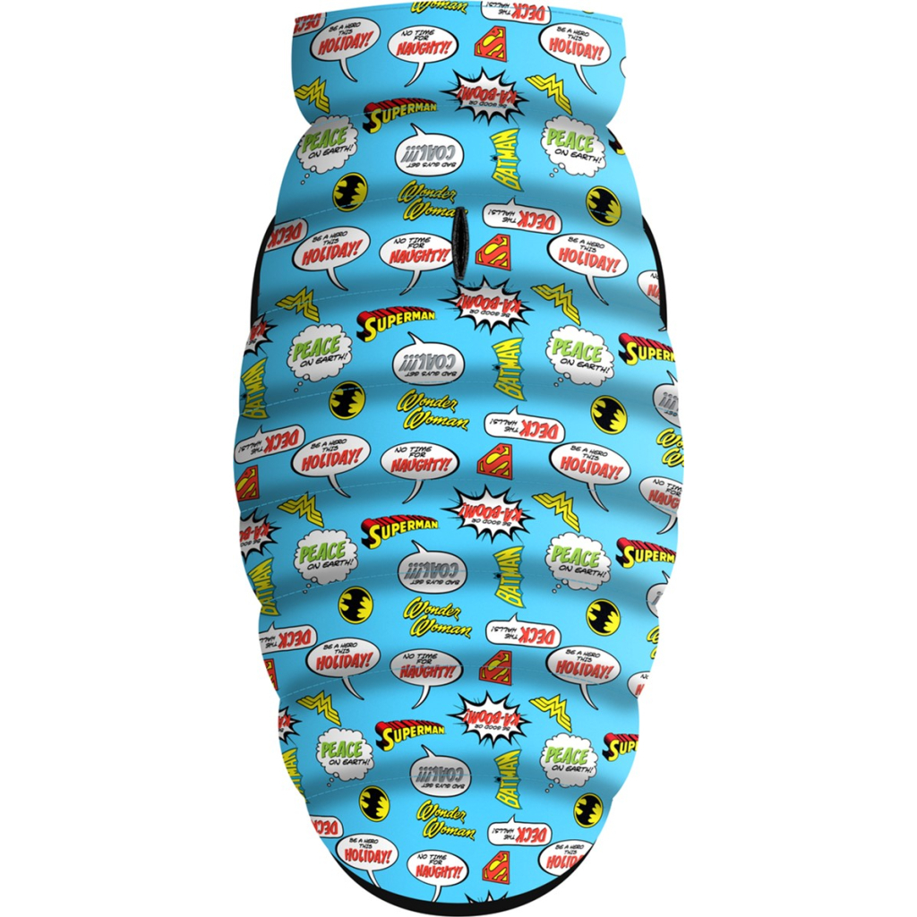 Курточка для тварин WAUDOG Clothes "Ліга Справедливості у блакитному" L 55 (0955-4002) - зображення 2
