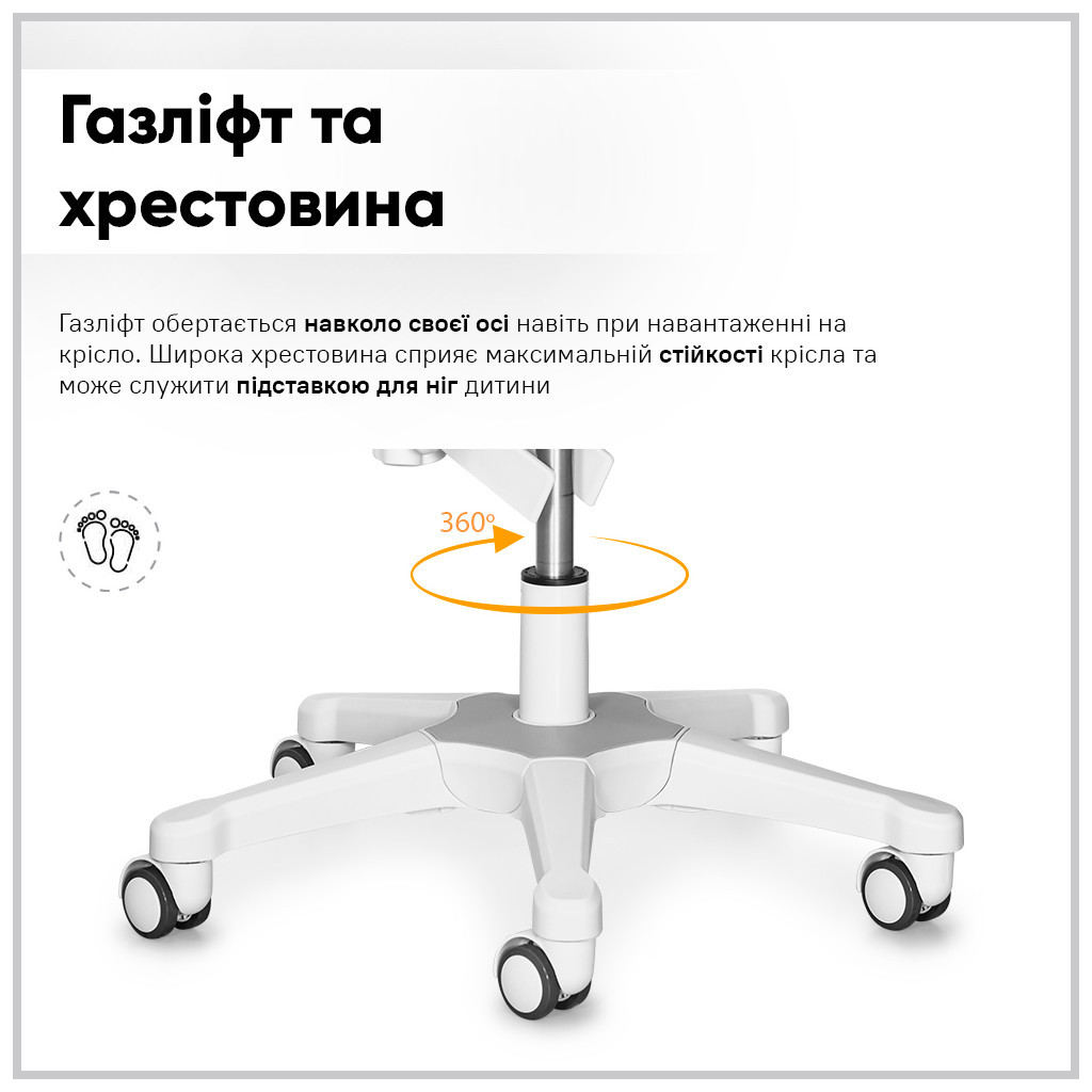 Парта з кріслом ErgoKids TH-330 W/G + Y-208 G - изображение 12