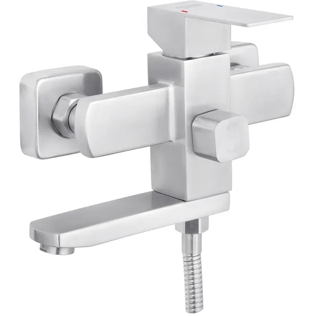 Змішувач Kroner Edelstahl Kubus-ESG010 + змішувач Edelstahl Kubus-ESG060 (CVS30150) - зображення 6