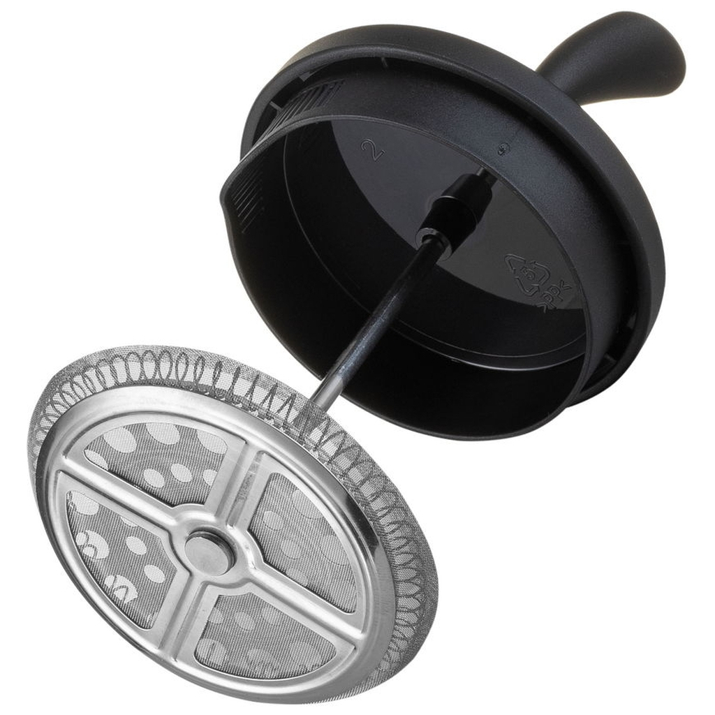 Френч-прес Resto Keid діагональ 1000 мл чорний (90509) - зображення 4