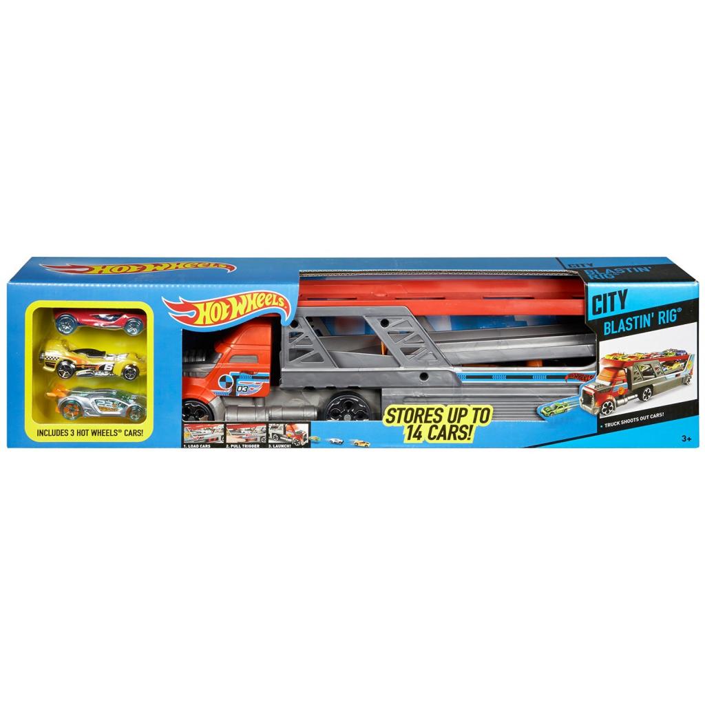Машина Hot Wheels Грузовик-пускатель для базовых машинок (CDJ19) - зображення 1