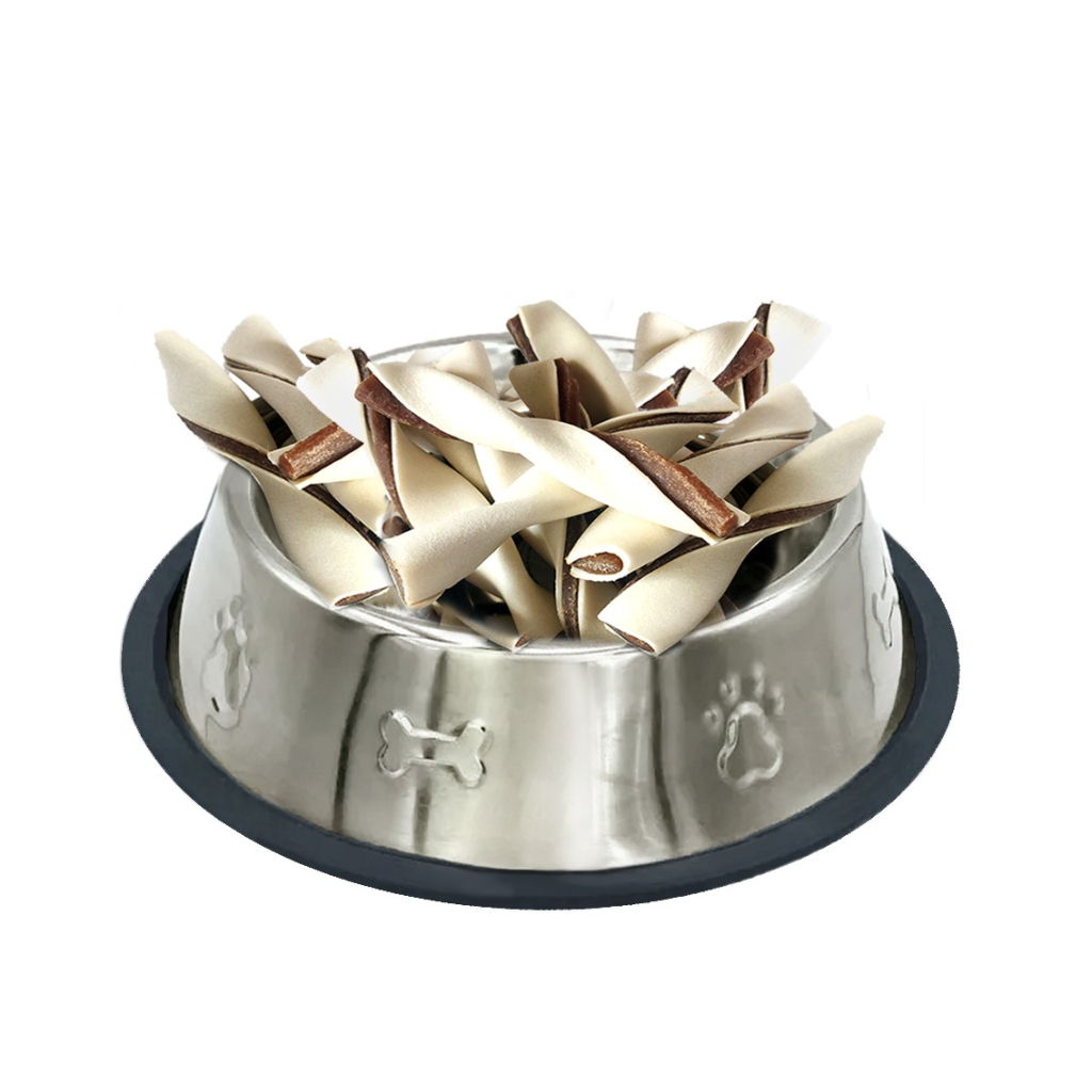 Ласощі для собак Lucky Star Сендвіч кручений з м'ясом курки маленький 9.5 см 85 г (4820111434237) - изображение 3