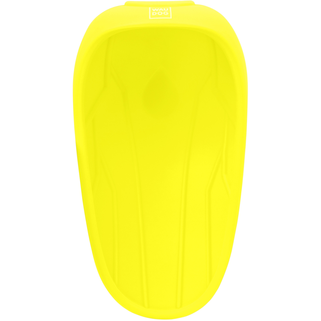 Універсальний посуд для тварин WAUDOG Silicone Поїлка-насадка на пляшку 165х90 мм жовта (50778) - изображение 2