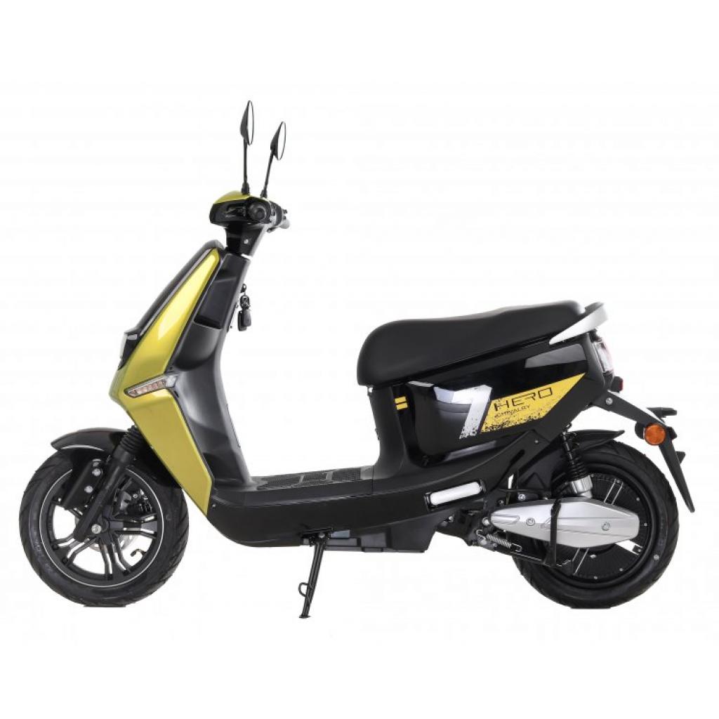 Електроскутер Yadea S-Like (black-yellow) - зображення 2