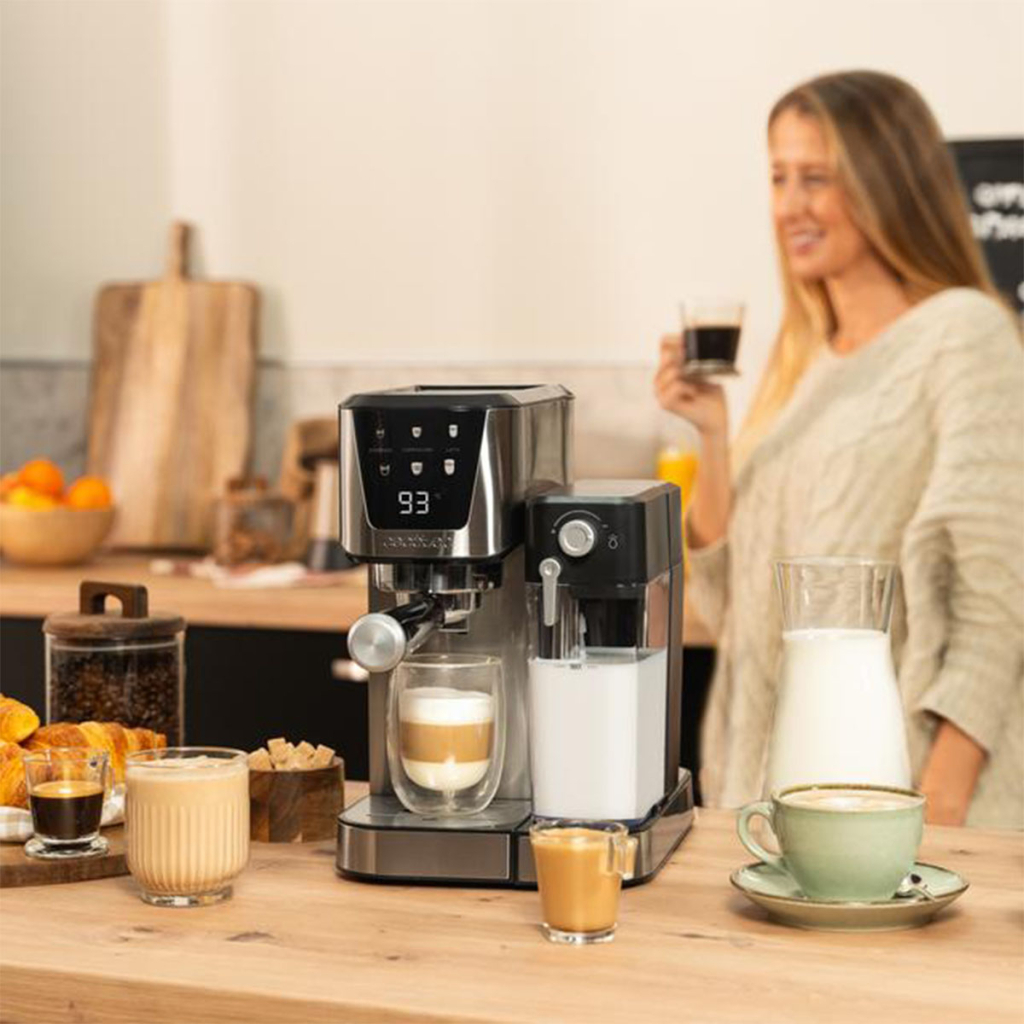 Ріжкова кавоварка еспресо Cecotec Power Espresso 20 Cream (CCTC-00651) - зображення 8