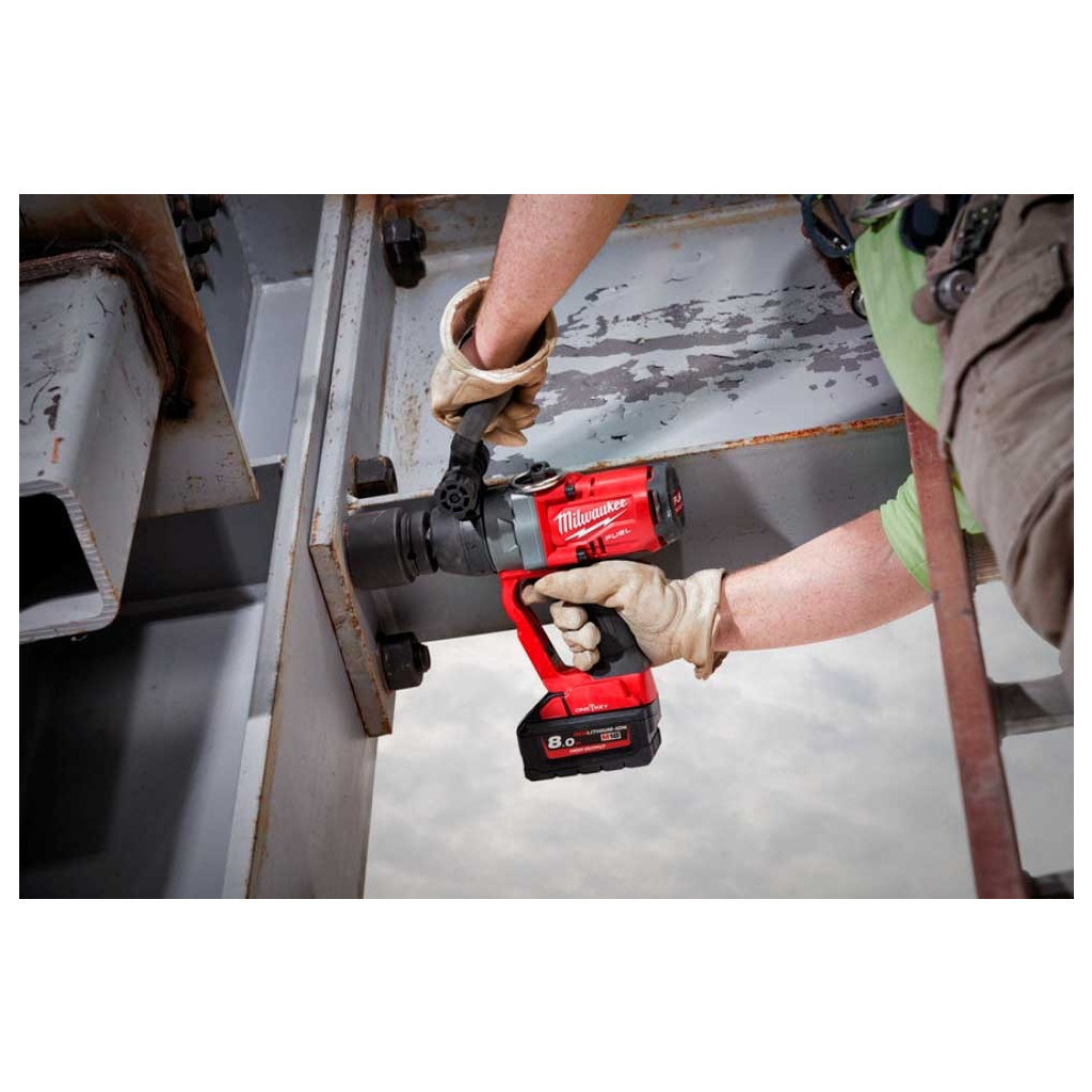 Гайковерт Milwaukee високомоментний 1"2400 Нм M18 FUEL з фіксацією кільцем ONE-KEY (4933459733) - зображення 8