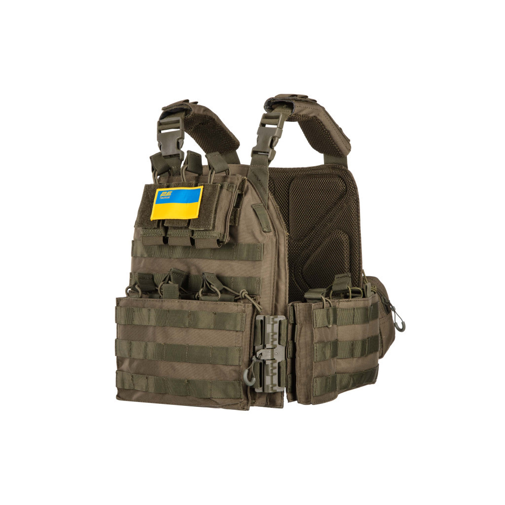 Плитоноска 2E Assault Тип 4 2Е Green (2E-MILPLACARTYPE4-YA-OG) - изображение 1