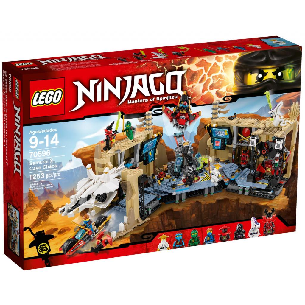 Конструктор LEGO Ninjago Хаос у печері самураїв (70596) - зображення 1