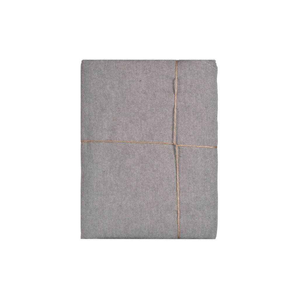 Скатертина Ardesto Oliver сірий D-136 см, 100% бавовна (ART10OD) - зображення 3