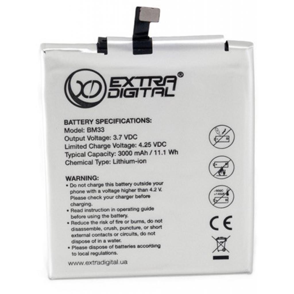 Акумуляторна батарея Extradigital Xiaomi M4i (BM33) 3000 mAh (BMX6445) - зображення 1
