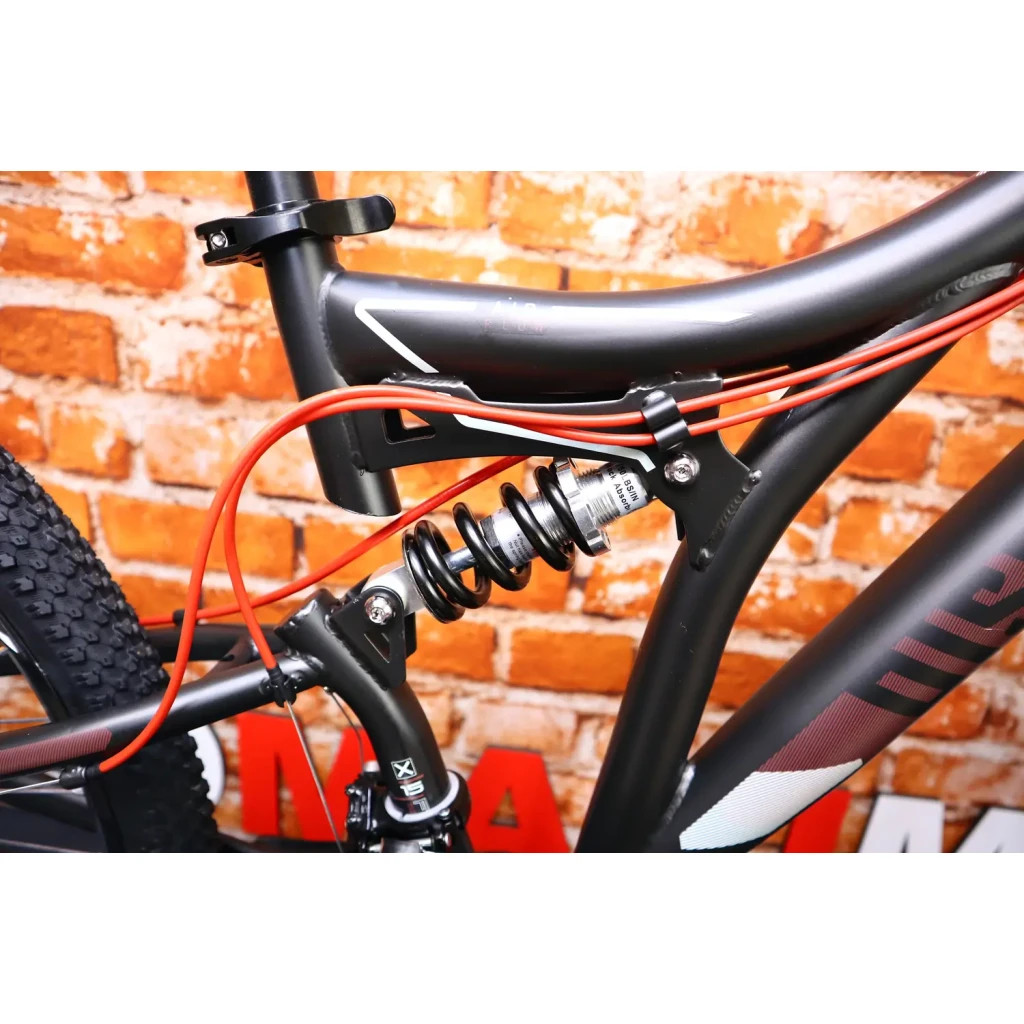 Велосипед Discovery Rocket AM DD 24" 15" ST 2024 Чорно-червоний (OPS-DIS-24-354) - зображення 9