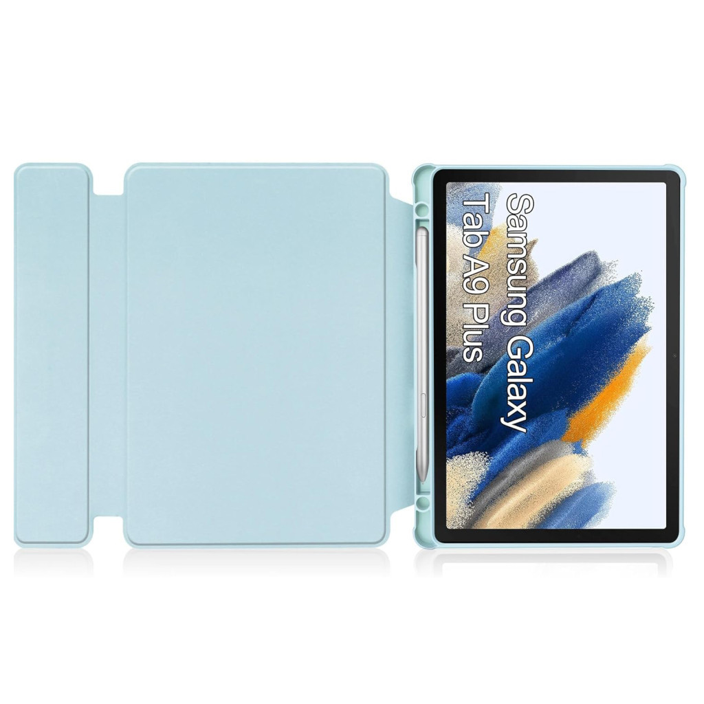 Чохол до планшета BeCover 360° Rotatable Samsung Tab A9 Plus SM-X210/SM-X215/SM-X216 11.0" Light Blue (710338) - зображення 3
