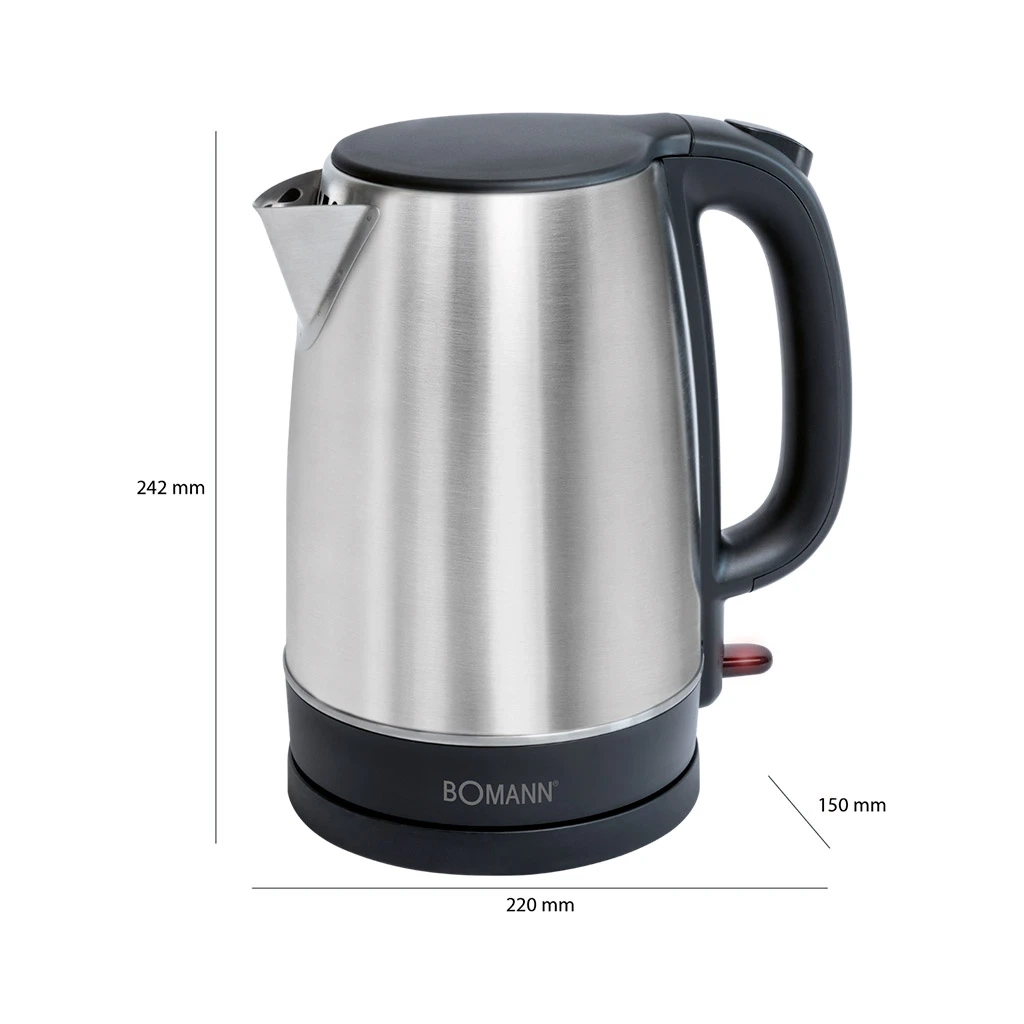 Електрочайник Bomann WKS 6043 CB (WKS6043CB) - зображення 2