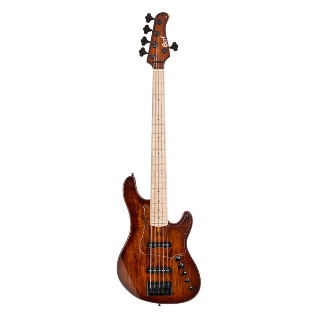 Бас-гітара Cort GB-Fusion 5 Antique Brown Burst - зображення 1
