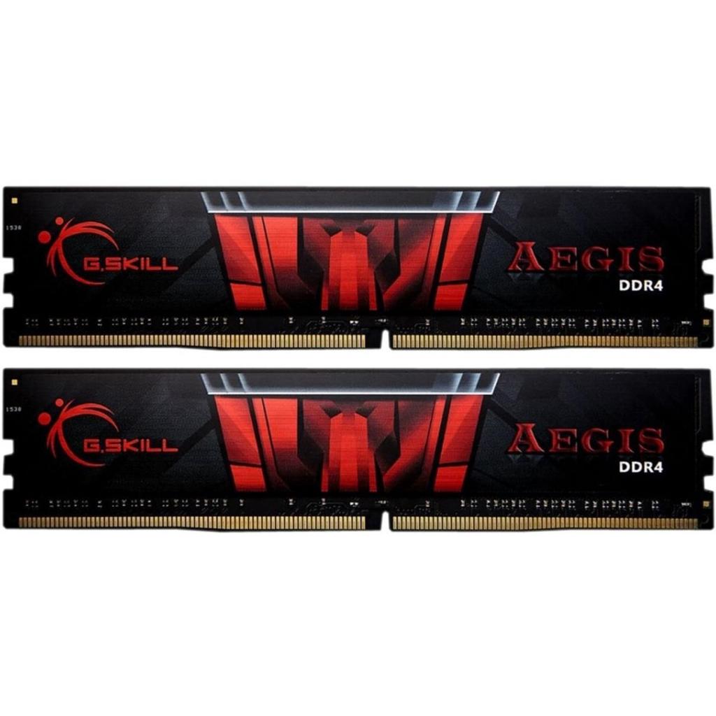 Модуль пам'яті для комп'ютера DDR4 32GB (2x16GB) 3000 MHz Aegis G.Skill (F4-3000C16D-32GISB) - зображення 1