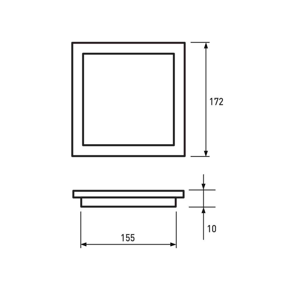 Світильник Eurolamp Downlight 12W 4000K (LED-DLS-12/4) - зображення 3