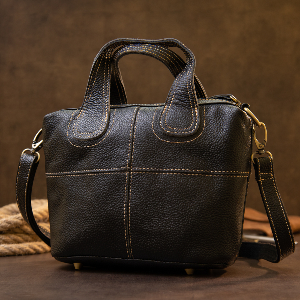 Сумка Vintage Флотар Чорна (20407) - зображення 8