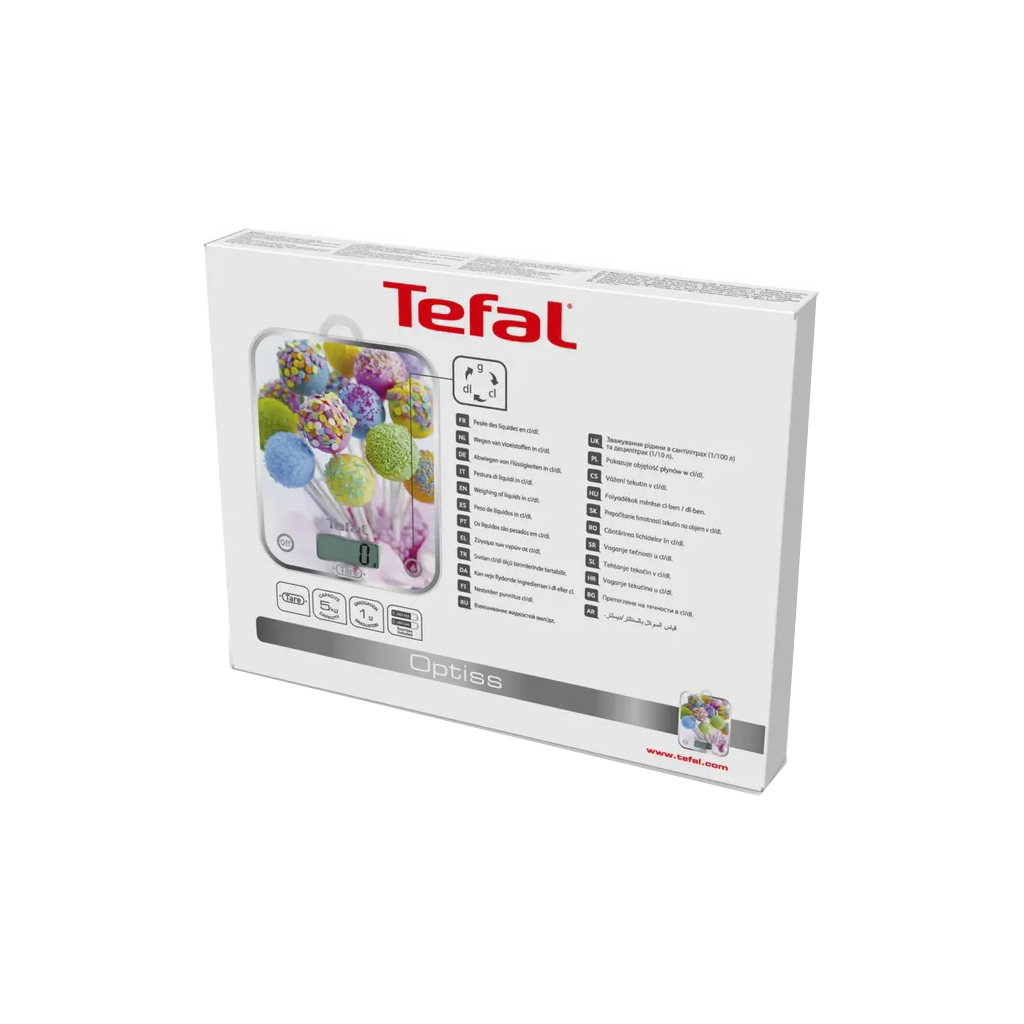 Ваги кухонні Tefal BC5121V1 - зображення 3