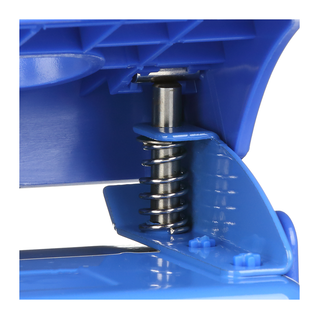 Діркопробивач Buromax пластиковий, до 20 аркушів, 120 х 82 х 53 мм, синий (BM.4017-02) - зображення 5