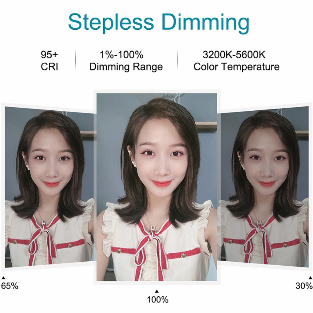 Набір блогера Puluz Ring USB LED lamp PKT3047B 6.2" + table mount (PKT3047B) - изображение 4