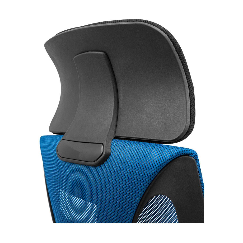 Офісне крісло Richman Профі Пластик Піастра Сітка чорна + синя (ADD0003190) - зображення 11