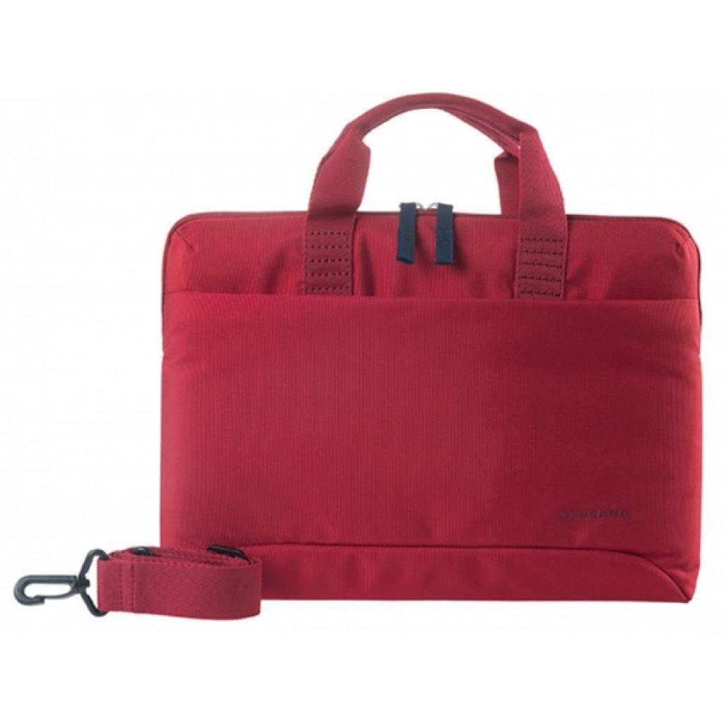 Сумка для ноутбука Tucano 14" Smilza Slim, Red (BSM1314-R) - зображення 4