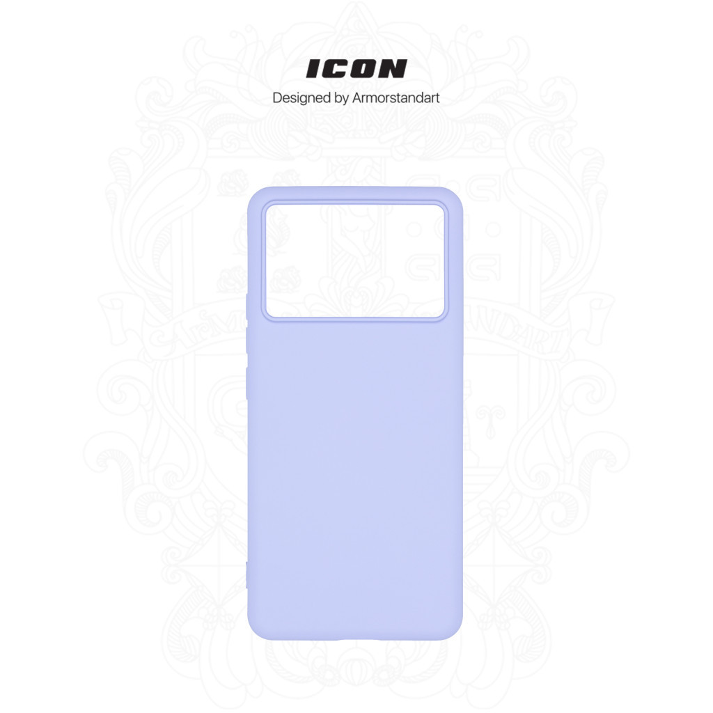 Чохол до мобільного телефона Armorstandart ICON Case Xiaomi Poco X6 Pro 5G Lavender (ARM73368) - зображення 3