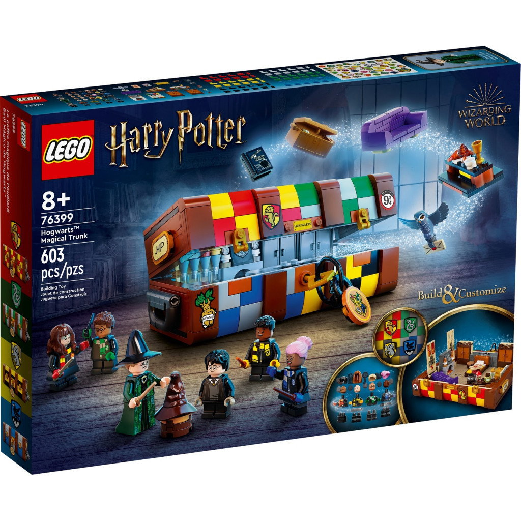 Конструктор LEGO Harry Potter Чарівна валіза Гоґвортсу 603 деталі (76399) - зображення 10