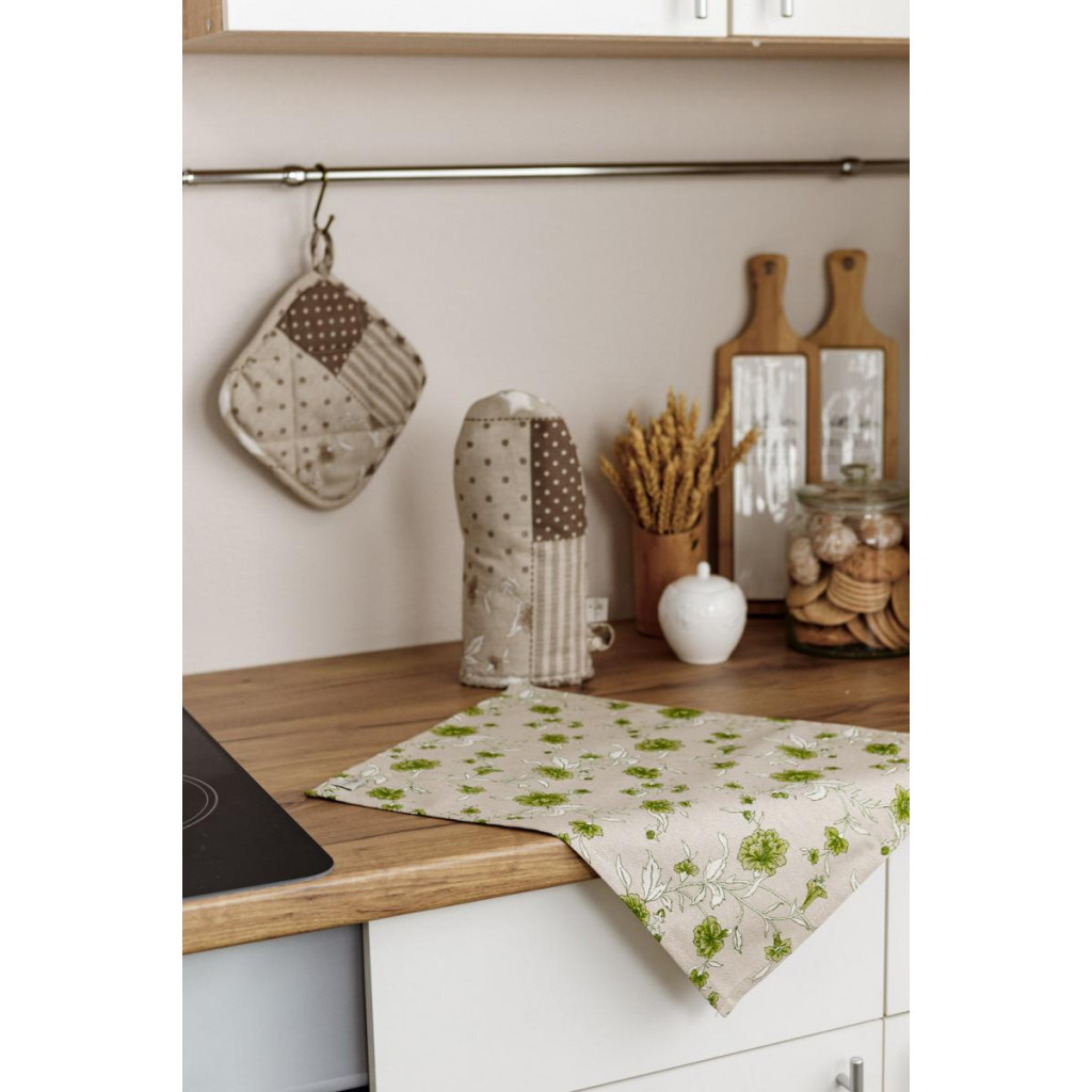 Серветка на стіл Прованс Квіти беж Господиня 35х45 см (4823093451827) - зображення 3