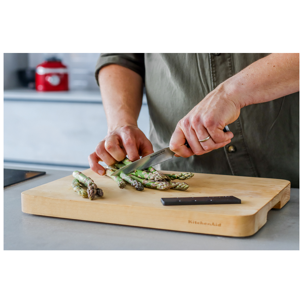 Кухонний ніж KitchenAid Coreline універсальний з захисним чохлом, 11 см (KOG45TSSOHOBA) - зображення 6