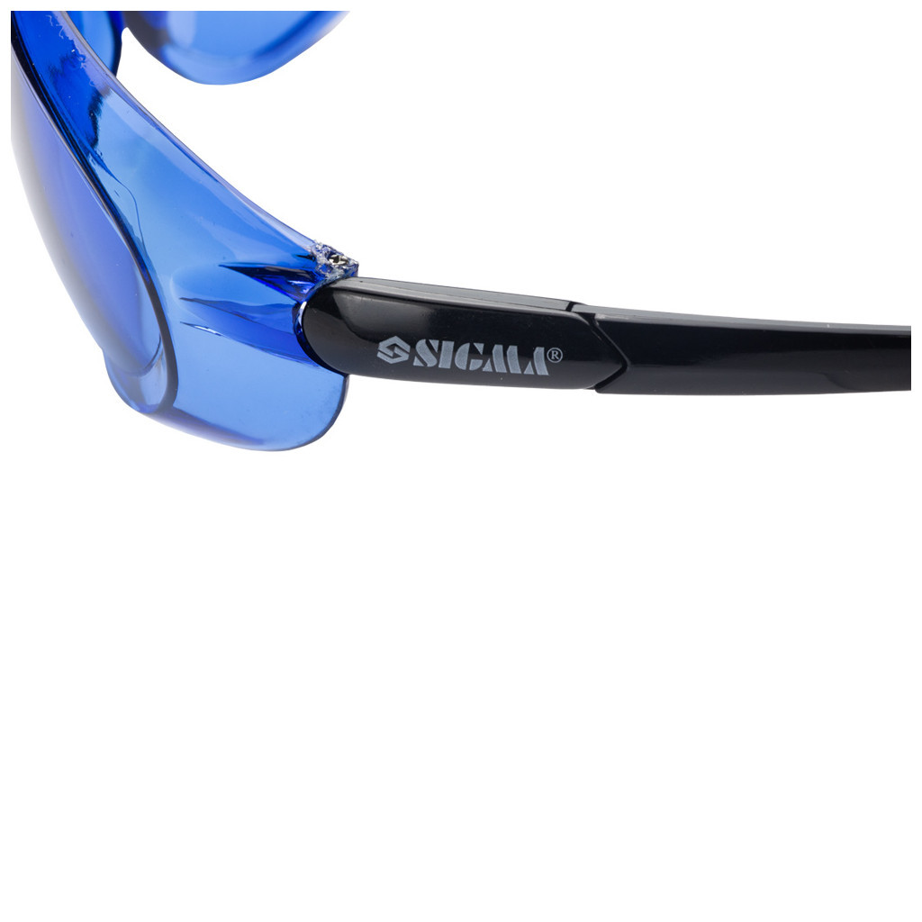 Захисні окуляри Sigma Python anti-scratch, сині (9410641) - изображение 5