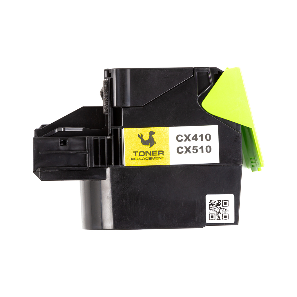 Картридж PowerPlant Lexmark CX410de YL (CX410/CX510) чип (PP-TFL288Y) - зображення 1