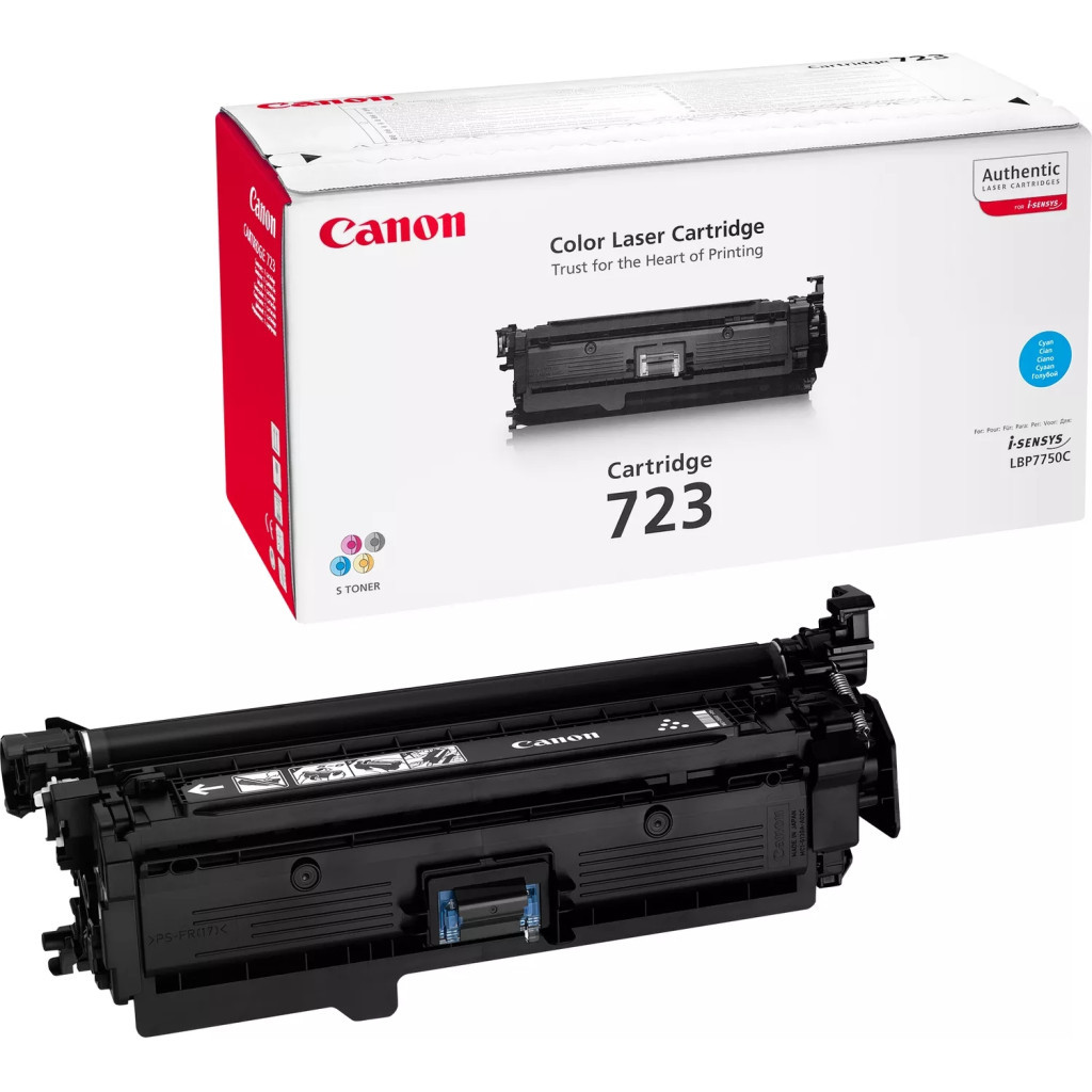 Картридж Canon 723 для LBP7750/LBP7750Cdn cyan (2643B002) - зображення 3