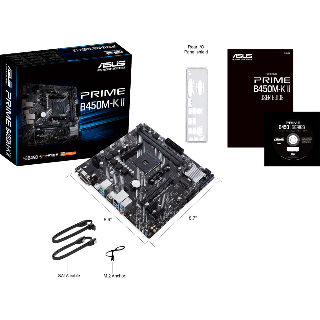 Материнська плата ASUS PRIME B450M-K II - зображення 7
