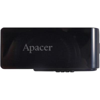 USB флеш накопичувач Apacer 64GB AH350 Black RP USB3.0 (AP64GAH350B-1) - зображення 1