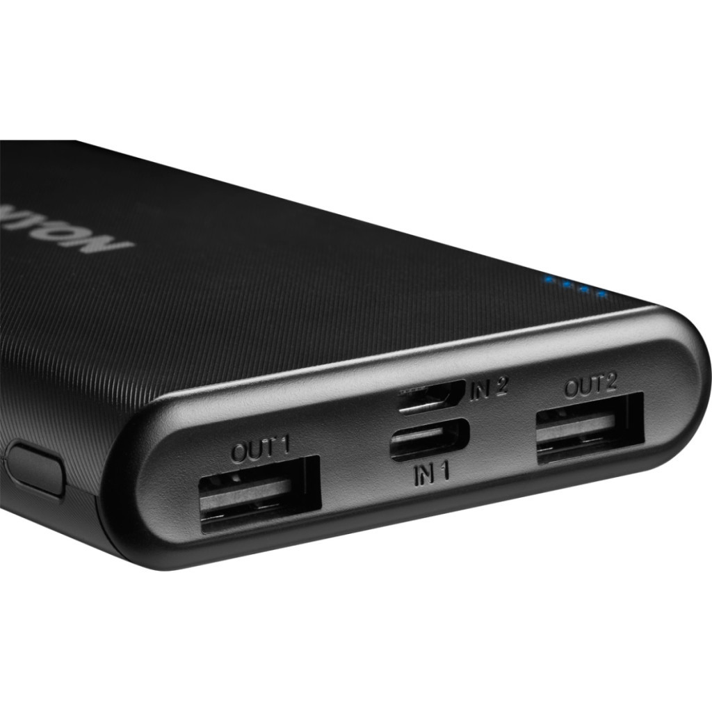 Батарея універсальна Canyon PB-106 10000mAh Input 5V/2A, Output 5V/2.1A(Max) (CNE-CPB1006B) - зображення 3