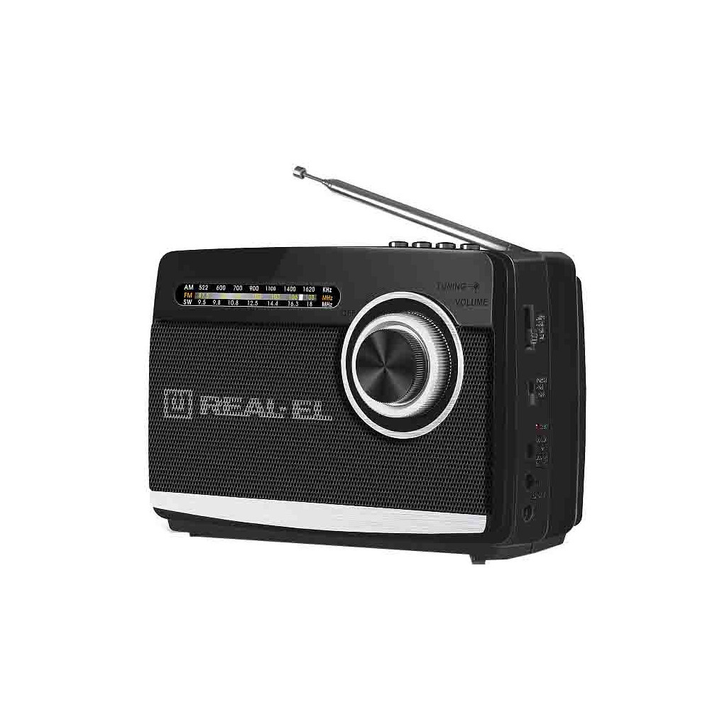 Портативний радіоприймач REAL-EL X-510 Black - изображение 3