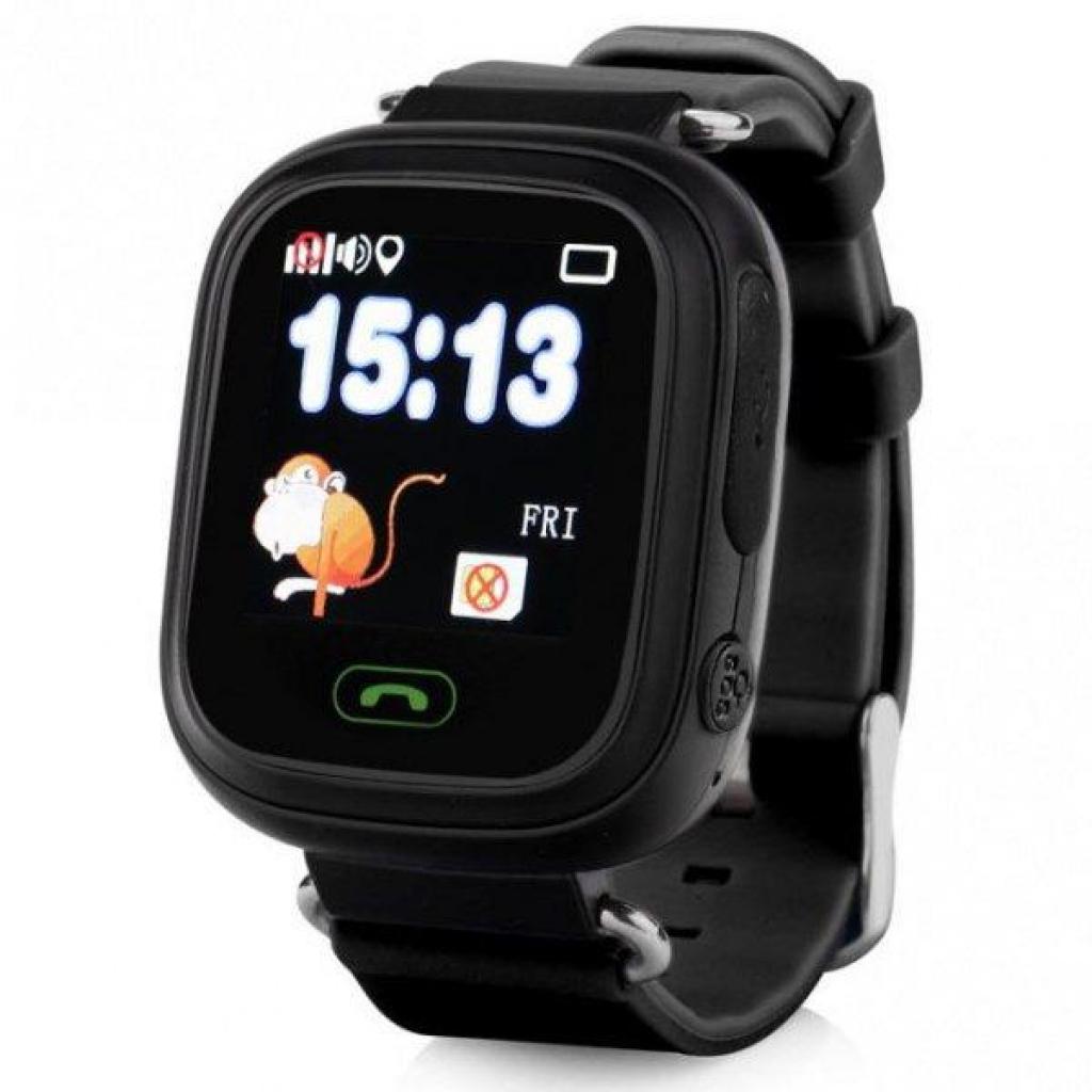 Смарт-годинник UWatch Q90 Kid smart watch Black (F_50521) - зображення 1